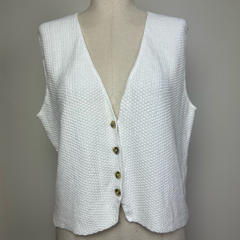 Vintage Knit Sweater Vest